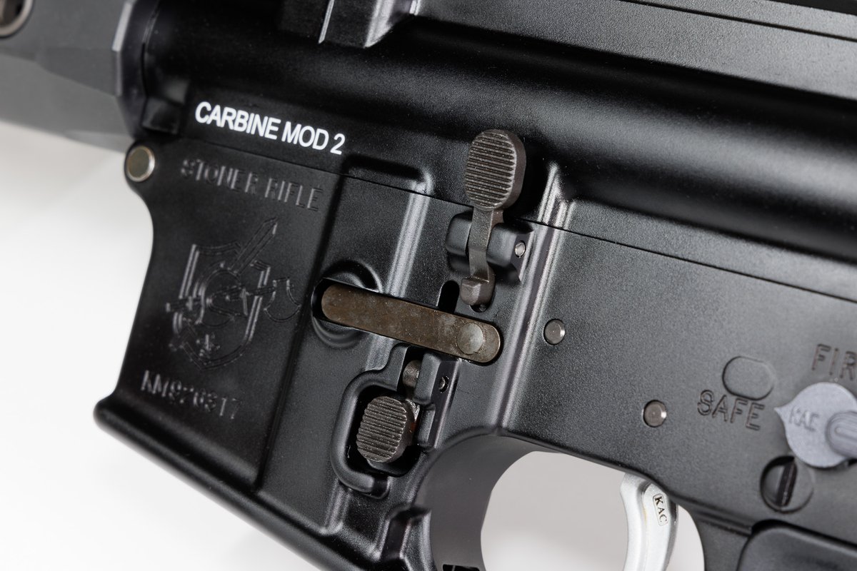 N_BORDE's tweet photo. Milling Receiver &amp; Barrel Set For SYSTEMA PTW 
【KAC SR-15/16 E3 MOD 2】

■米国ナイツアーマメント社公認製品
■完全日本製
■専用レシーバーパーツ、バレルセット付属
■まもなく予約受付開始
■ご予約順に11月よりデリバリー開始予定

希望小売価格290,000円(税抜) /319,000円(税込) https://t.co/zMIMPkrknD