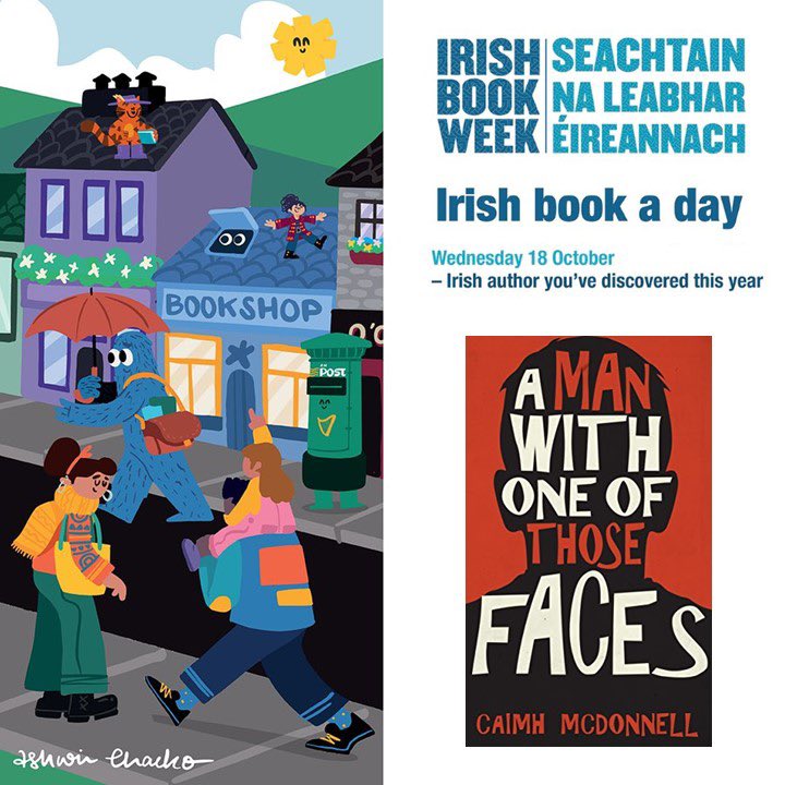 Today’s #IrishBookWeek prompt: an Irish author you’ve discovered this year. We’re going with @Caimh McDonnell. What about you?