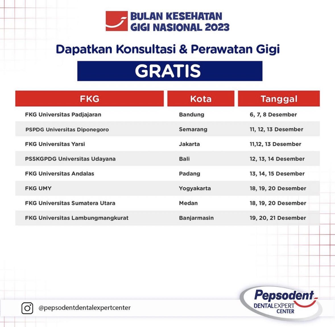 freakymuggle's tweet photo. Ngemeng2 soal scaling gratis, gacuma scaling kok! Dan buat yg nanya daerah diluar jkt mau gratis kemana ini ya catet tanggal2 dan lokasinya☺️ ayok rawat giginya🧚🏻‍♂️🫶🏻 https://t.co/ikrp7puFJA
