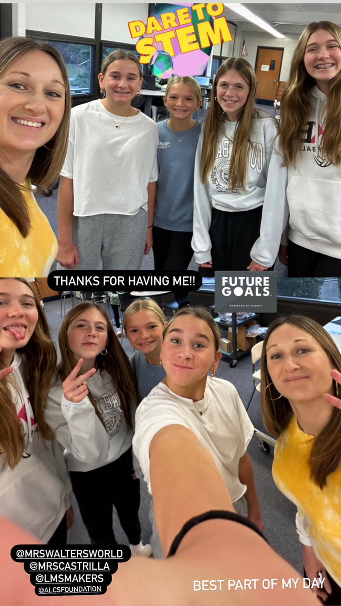 kmelott's tweet photo. Pinching myself b/c I have an #opportunity to show up for my #students & #colleagues. Saw my friends @MrsCastrilla @mswaltersworld @LMSMakers @V_Nuggud & some sweet girls at Learwood @TroyIntAL & #created with @glowforge examined #linear #curricular #alignment. @AvonLakeSchools https://t.co/Chum6a14mI