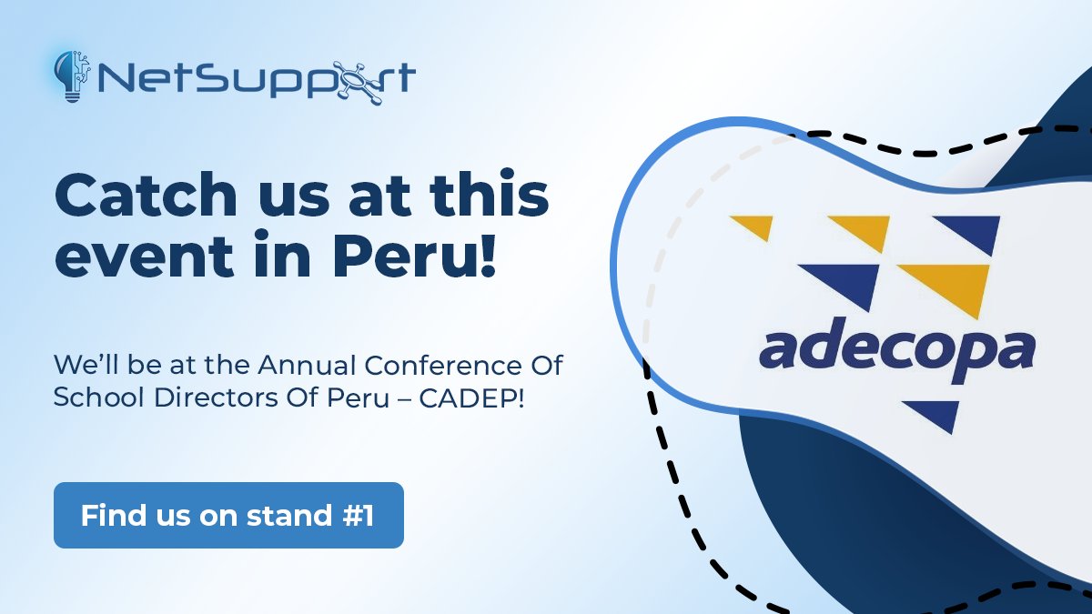 We'll be at the @Adecopaperu Annual Conference Of School Directors Of Peru – CADEP event, tomorrow! Make sure to drop by our stand (#1) to see the team, catch a demo and grab a freebie mvnt.us/m1523611 

#EdTech #EduEvent ##SchoolDirectors