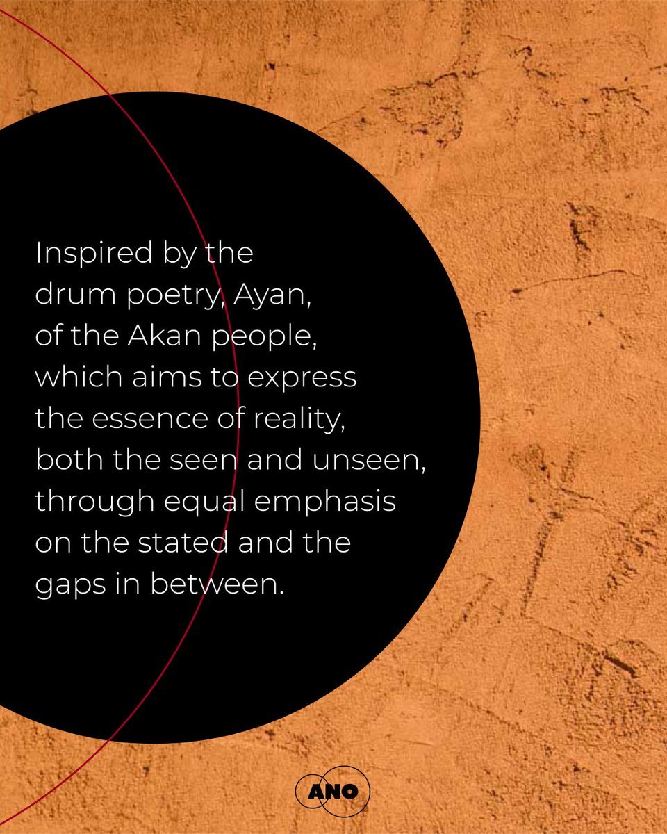 ANOghana's tweet photo. The first aspect of our ANO Lab, Ayan, is inspired by the drum poetry of the Akan people, and tells of both the seen and unseen, through equal emphasis on the stated and the gaps in between. Where can we see this? In our Cultural Encyclopaedia ! https://t.co/xVMYlRky9F https://t.co/t0WNjDyi3P