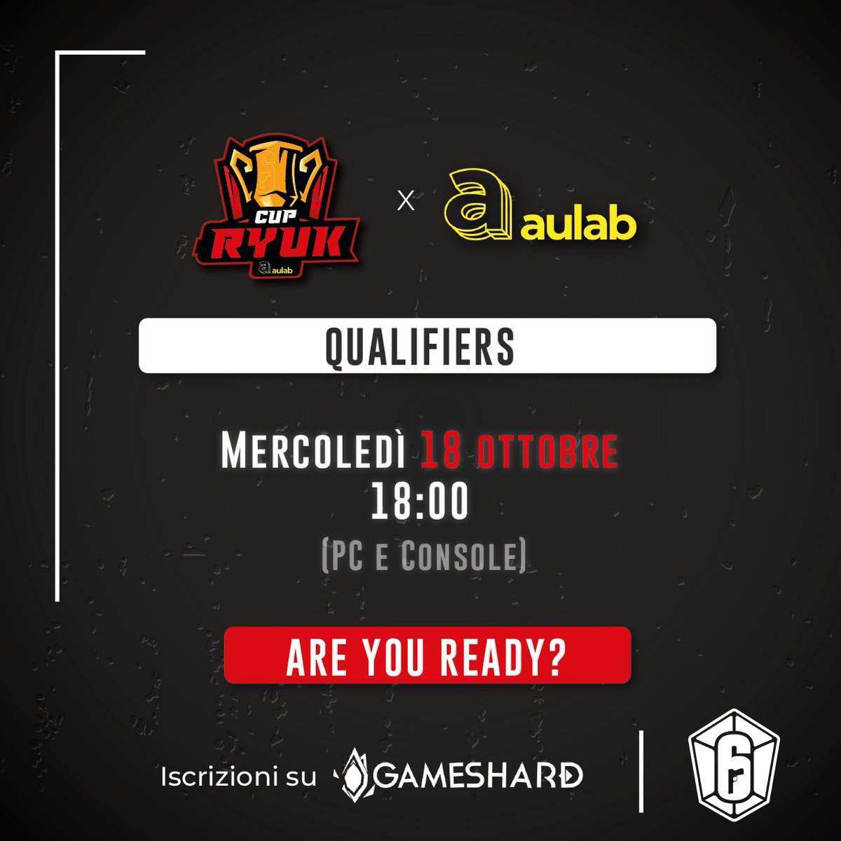 ⚠️ULTIMA OCCASIONE PER TUTTI I TEAM NON QUALIFICATI ALL'EVENTO FINALE⚠️

⌨️PC:gameshard.io/tournaments/9a…

🎮CONSOLE: gameshard.io/tournaments/9a…