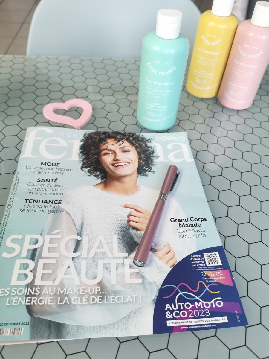 FunEthic's tweet image. 😍 Nous voici dans @Femina_fr qui enregistre plus d&apos;un million de lecteurs 🙏Que ce soit pour notre identité visuelle, nos formulations, nos prix ou nos labels, nous sommes très fiers d&apos;être plébiscités par la presse ! #valeurs #engagement #team #slowcosmetique