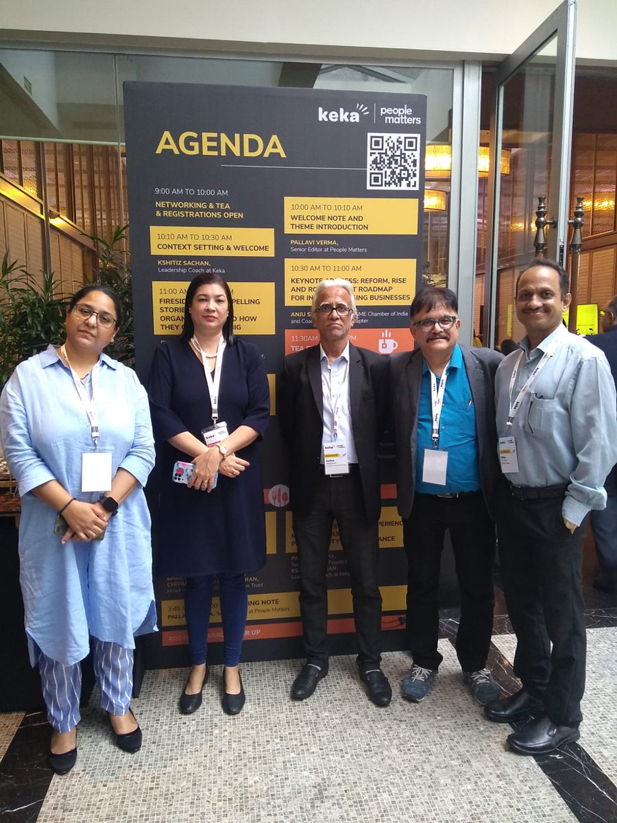 nitin_wagle's tweet photo. With top industry leaders of HR at HRTECH CONCLAVE FOR EMERGING BUSINESS. #NextGenHr https://t.co/iSNF5Yjgok