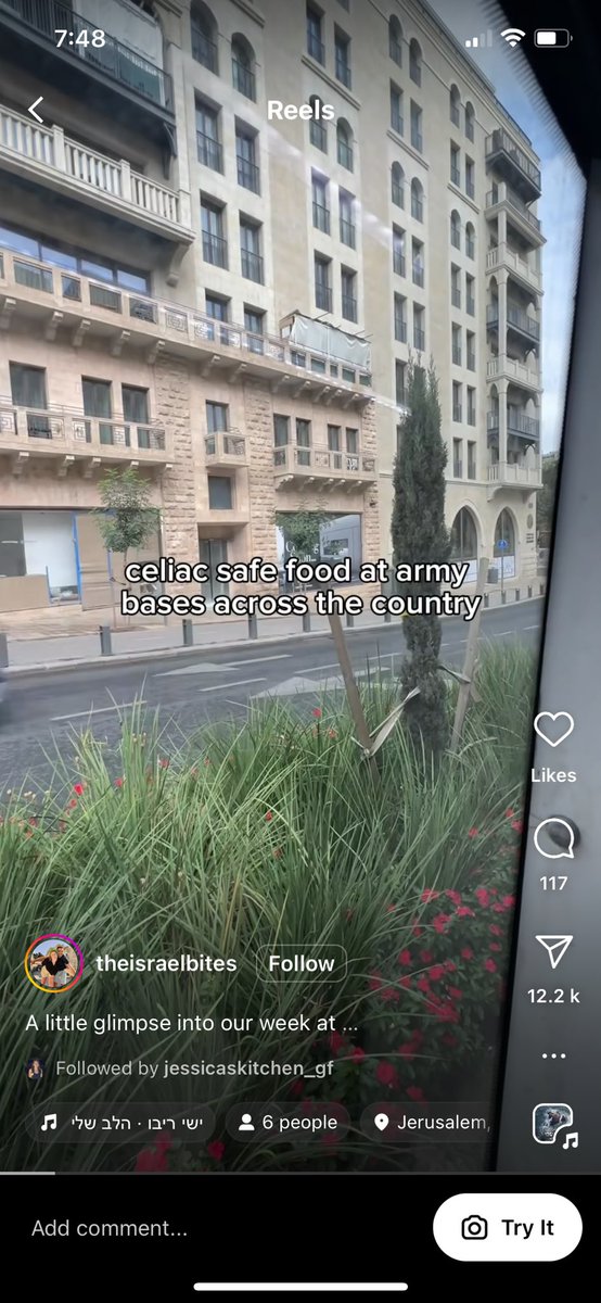 It’s a crisis guys. They’re out of gluten free bread in Israel. What a terrible day in the life 😔