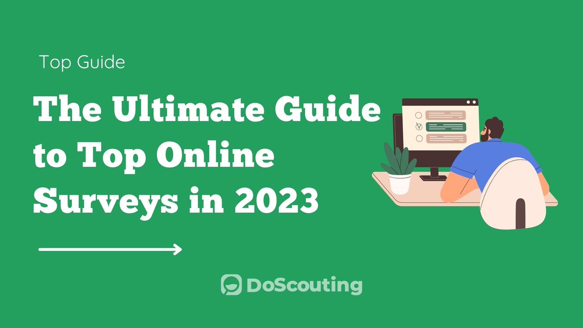 DoScouting's tweet image. 🌟 Ready to turn your spare time into cash? Explore the best online survey platforms in 2023! 💸 Participate in surveys with MOBROG LifePoints, and more. Earn rewards for sharing your opinions! 
🚀 Check out the guide now: buff.ly/3QlAoOv
#onlinesurveys #surveyplatforms