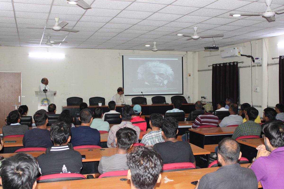 NIT_Uttarakhand's tweet photo. Expert Talk by Dr. E. V. Swaminathan https://t.co/95JqgIVkRx