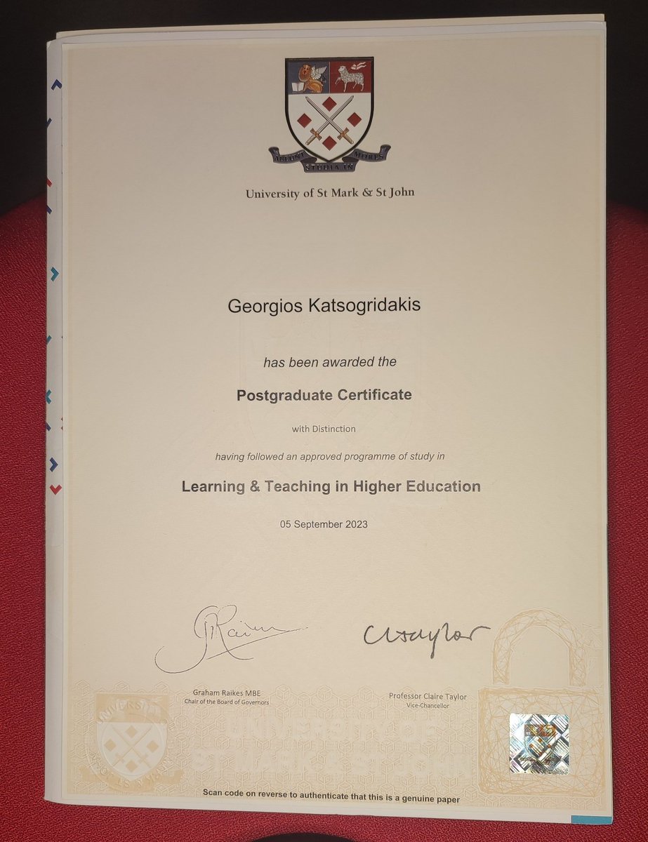 Georgios Katsogridakis (@katsgeorge4) on Twitter photo One of the better things in the mail this week! Thank you <a href="/Drjenniewinter/">Prof Jennie Winter</a> for an excellent course and congratulations to everyone else receiving their certificate! ๐ One of the better things in the mail this week! Thank you <a href="/Drjenniewinter/">Prof Jennie Winter</a> for an excellent course and congratulations to everyone else receiving their certificate! ๐