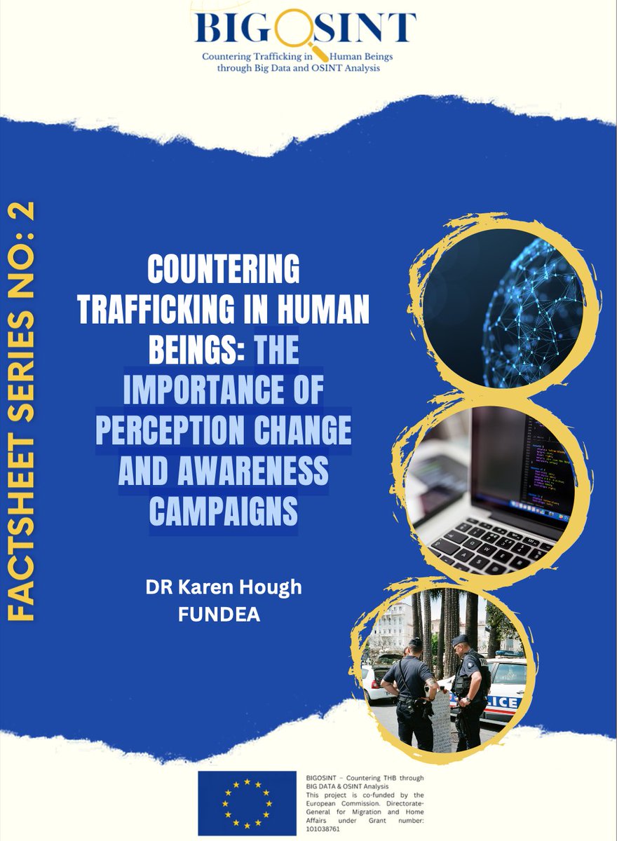 bigosint's tweet photo. 🇪🇺 It's #EU #Antitrafficking day. 

🌏 Check out our second factsheet by Dr. Karen Hough on the importance of perception change concerning trafficking in human-beings!

@FundEuroArabe https://t.co/31wkmh7M77