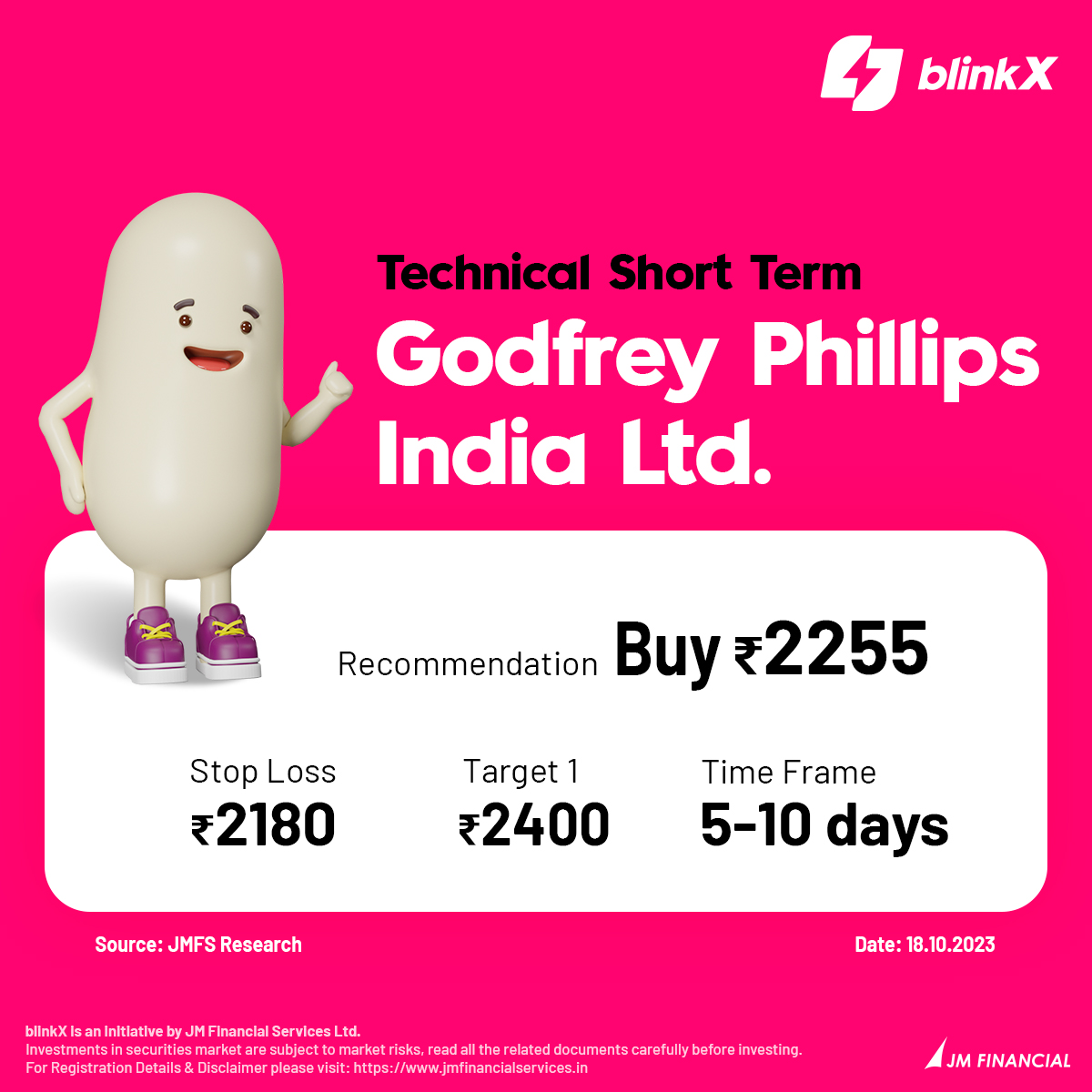 getblinkx's tweet photo. Technical Short Term

BUY – Godfrey Phillips India Ltd.

#godfrey #godfreyphillipsindia #modienterprises #tobacco #cigarette #manufacturin #industry #technicalshortsmaker #technicalanalysis #stocks #sensex #nifty #stockmarketnews #sharemarketnews #investing #news #investor #blinkX #getblinkX