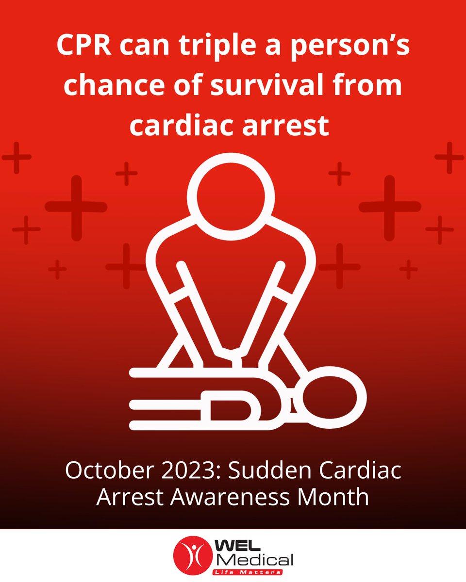 By learning how to perform CPR, you can help increase the chances of survival for someone experiencing cardiac arrest. 

Do you know how to do CPR?

#CPRsaveslives #SCAAwarenessMonth #CPR
