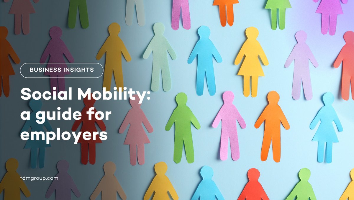 FDMGroup's tweet image. What is #SocialMobility in the workplace? In our latest blog, we explore:

▶️ 8 examples of social mobility in the workplace
▶️ 5 benefits of hiring from diverse backgrounds 
▶️ 10 ways businesses can improve social mobility

bit.ly/46Dxs5x

#FDMcareers #FDMblogs