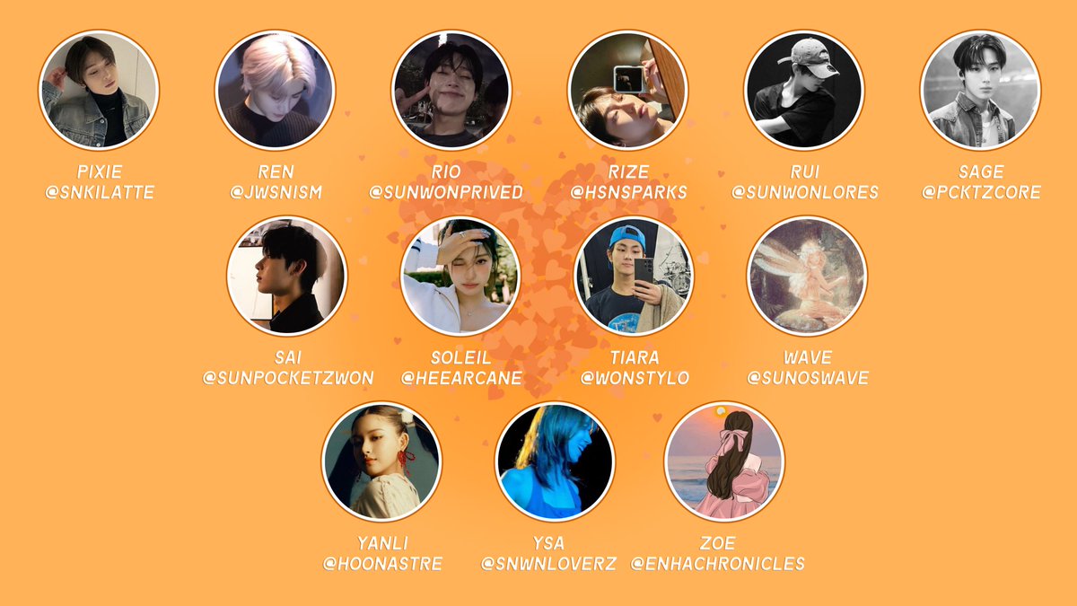 foxcatzone's tweet image. 📝 @snkilatte @jwsnism @sunwonprived @hsnsparks @sunwonlores @pcktzcore @sunpocketzwon @heearcane @wonstylo @sunoswave @hoonastre @snwnloverz @enhachronicles