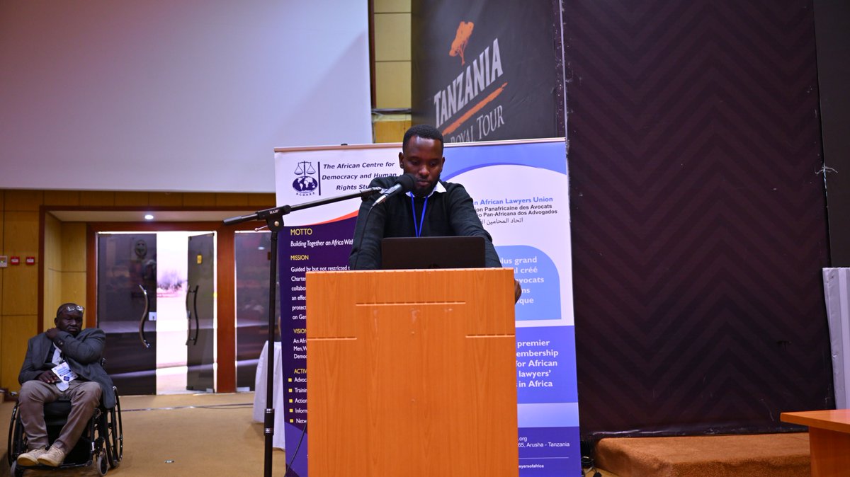 NCHRD_UG's tweet image. DAY 3; @ImamuMugisha a youth environmental activities and member of @NCHRD_UG  reading resolutions from the special interest group on environmental issues and human violations in Africa @achpr_cadhp
@FordFoundation @DKinUganda @NLinUganda 
#ACHPR