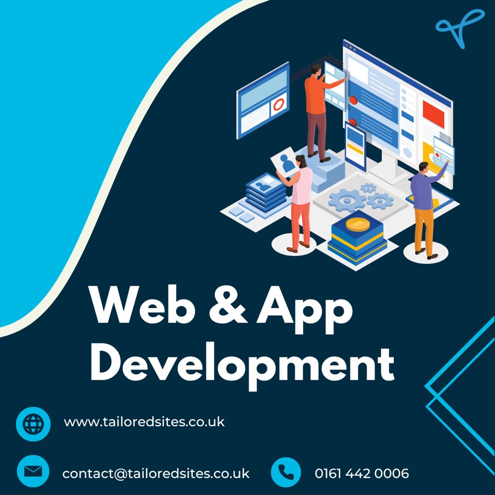 Tailored_Sites's tweet image. Discover how our customised web applications can provide precisely what you require, whether it's a basic middleware solution or a comprehensive ERP system. Get in touch today!
#CustomWebApps #MiddlewareSolutions #ERPSystem #WebDevelopment #TailoredSolutions #WebApplications