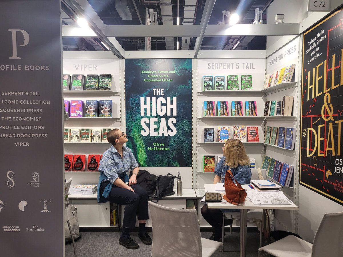 From the Frankfurt Book Fair. Pre-order your copy of THE HIGH SEAS on Amazon! :) #highseas #frankfurtbookfair