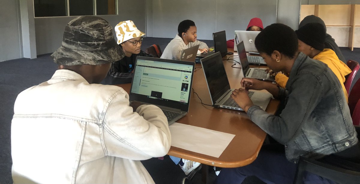 ImpactSchoolLS's tweet image. It's a busy morning at #ImpactSchool as our students go through a very intense #Coding session, preparing them to bring their ideas to life.
#CodingCreativity #EducationMatters #TechSkillsUnleashed