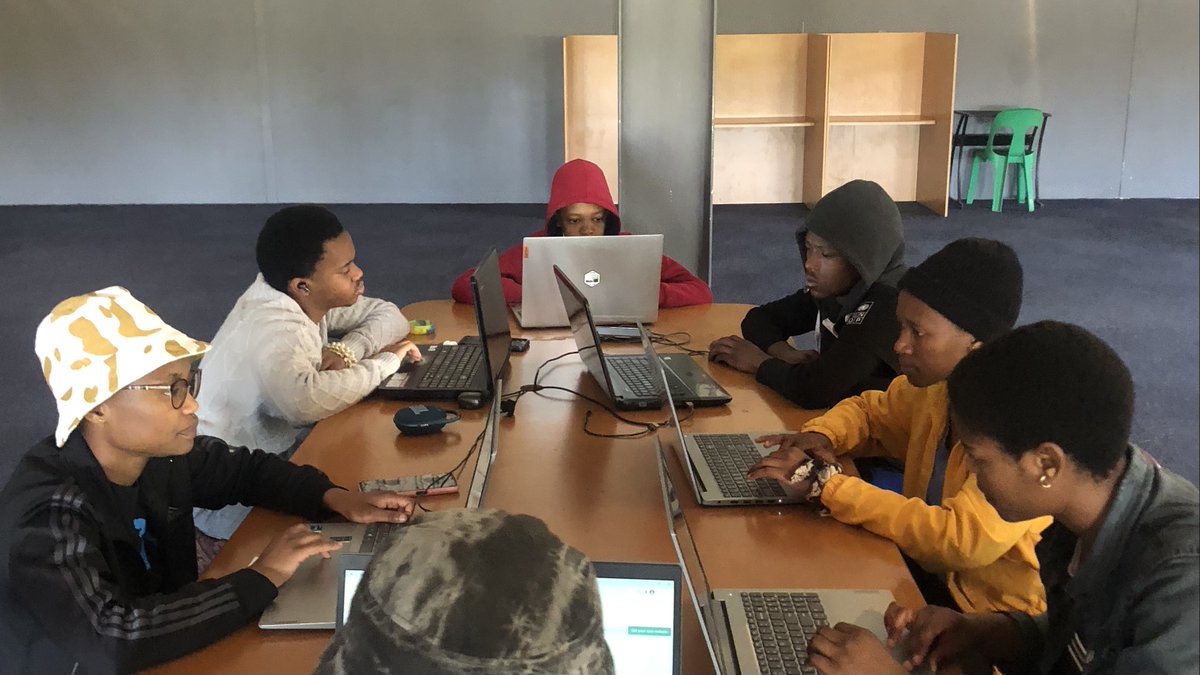 ImpactSchoolLS's tweet image. It's a busy morning at #ImpactSchool as our students go through a very intense #Coding session, preparing them to bring their ideas to life.
#CodingCreativity #EducationMatters #TechSkillsUnleashed