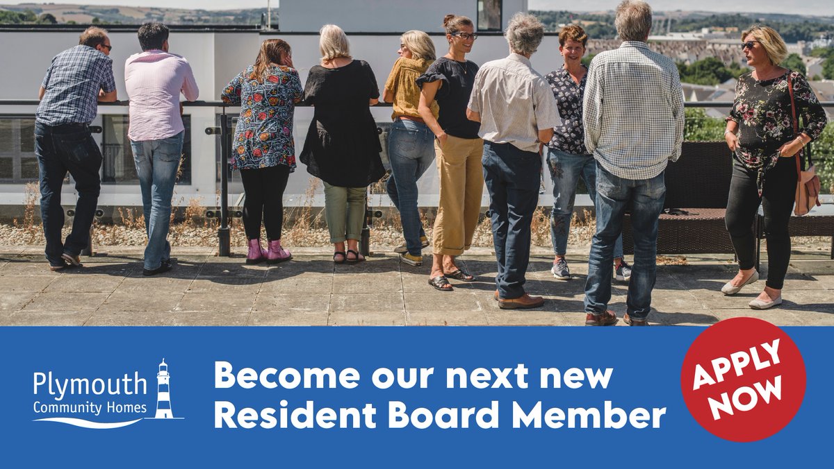 PlymCommHomes's tweet photo. We have spaces on our #Board specially allocated for our residents so you can have a direct say on what we do and how we deliver what we promise.

💰 Paid £6,174 per year 
📖 No prior experience necessary
🤝 Training and support provided

Find out more 👉 https://t.co/VvSFgq8a9u https://t.co/lVP3qiGyyI