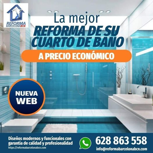 reformasbcnbcn's tweet photo. +info en  https://t.co/ASUwyqEMmO
Puede comunicarse con nuestro Departamento de Servicio al Cliente al teléfono 934 296 333 o al móvil 628 863 558 (tambien whatsapp) , o bien enviar un email a info@reformabarcelonabcn.com https://t.co/AGrWTEnlgk
