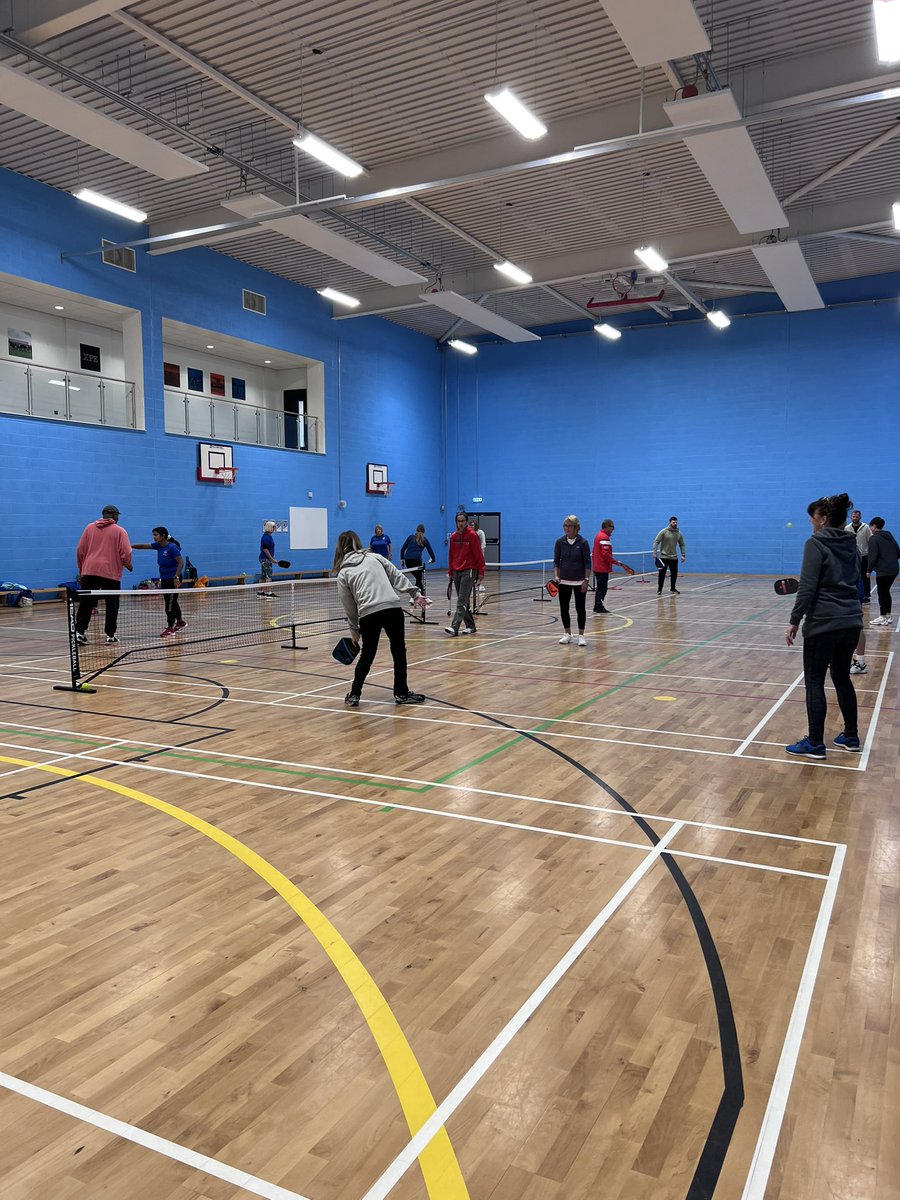 Exciting day for Doncaster’s fastest growing sport… Pickleball England are training 16 Pickleball Leaders from VCFS organisations in Doncaster! The new Leaders will soon be bringing the fun, inclusive sport to communities across the borough 💪🏼 @DoncasterMoving @pbEKaren