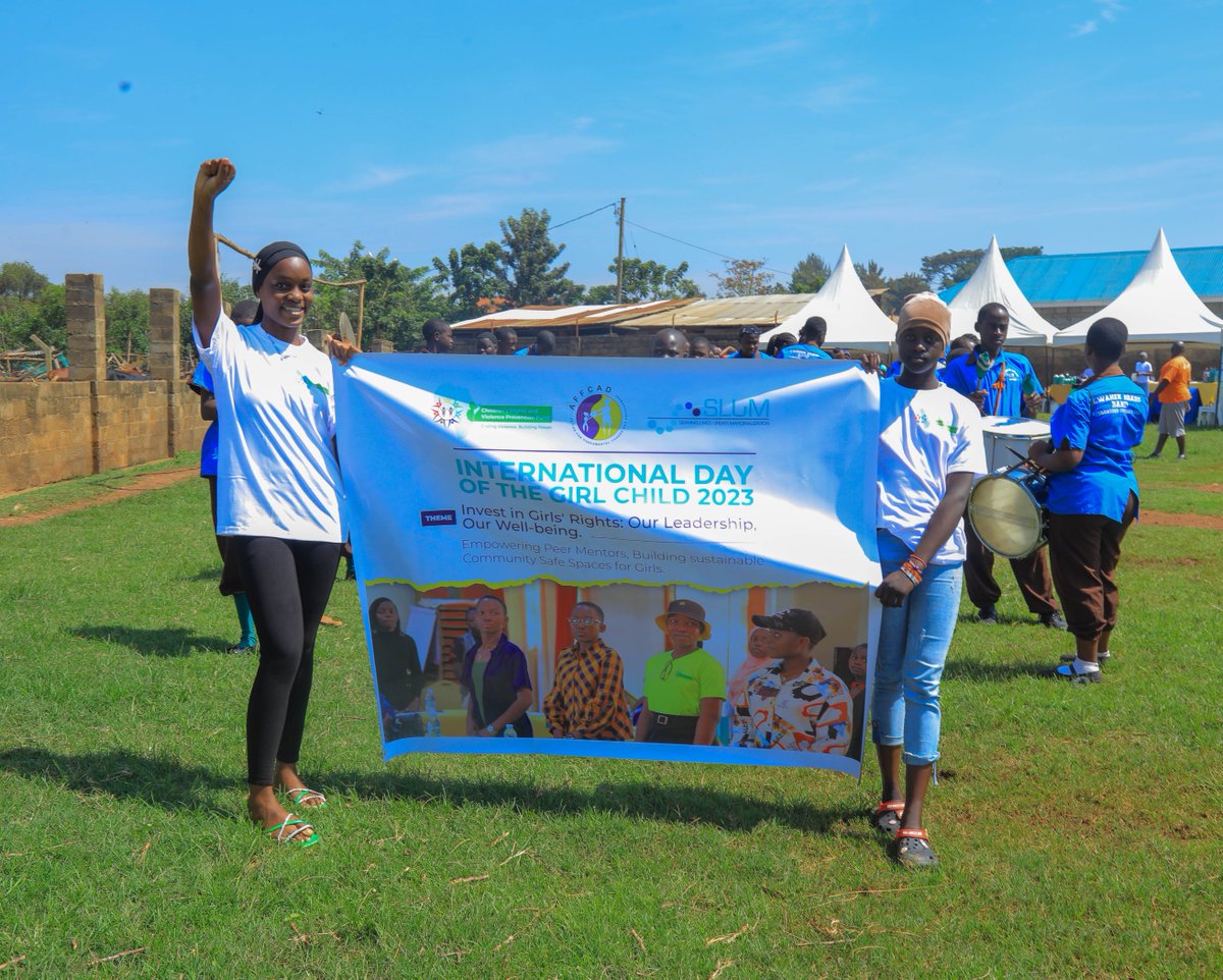 AFFCAD's tweet photo. Last week on Friday to celebrate the International Day of the Girl Child, adolescent girls under our girls only safe spaces spearheaded the organisation of the celebration in Kawempe Division championing efforts towards empowering girls through leadership #IDGC #GirlEmpowerment https://t.co/VjSSMxsEDG