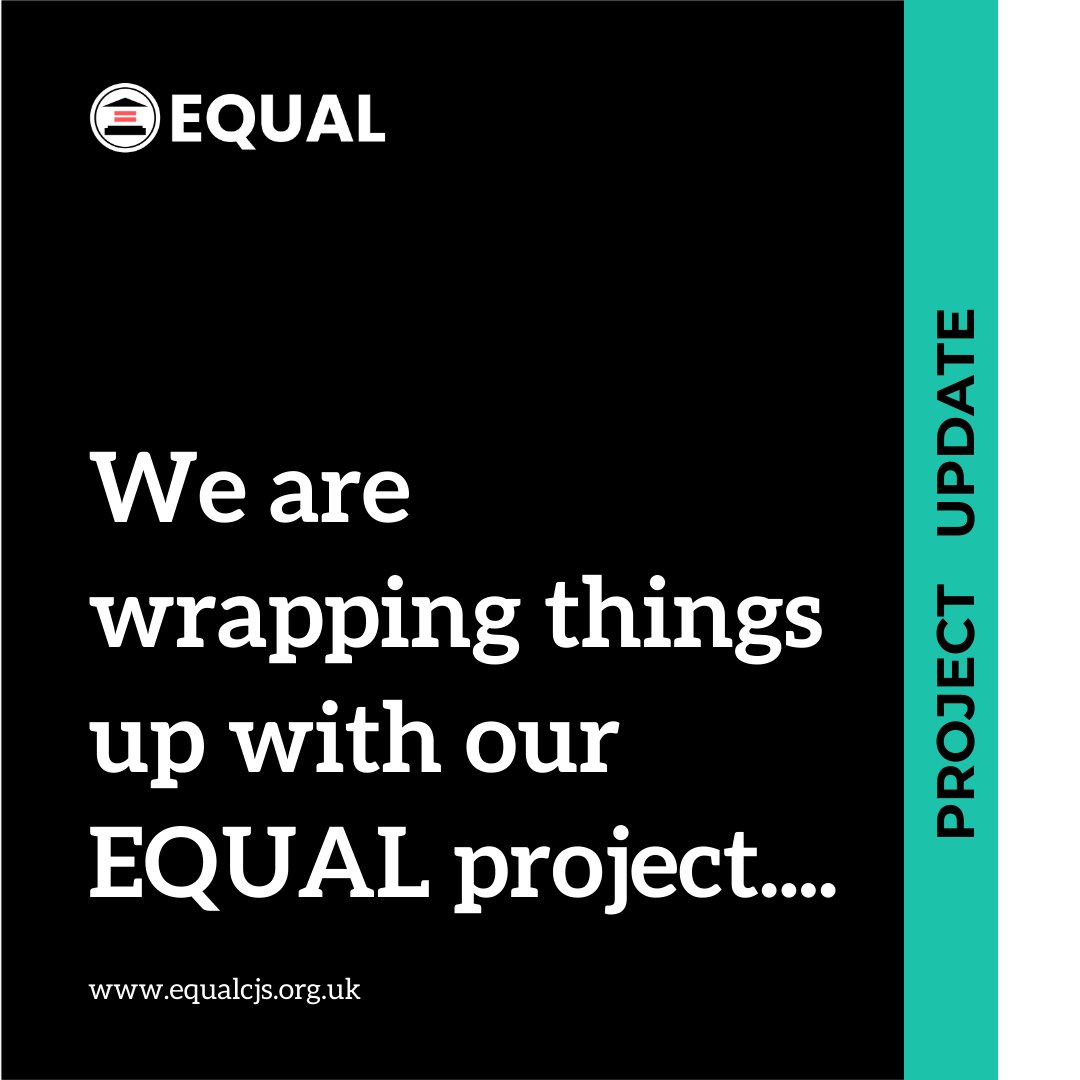 AREtweets_'s tweet image. Dear friends,
Today, we share news that we&apos;re wrapping up our @equal_cjs project. 

Rest assured the National Independent Advisory Group, created in 2014 to tackle racism in the criminal justice system, will continue to meet &amp;amp; influence change.

Read more: ow.ly/k3lh50PXLik