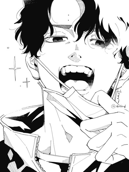 歯医者行くから絵描けないな～と思いながら描いた絵
