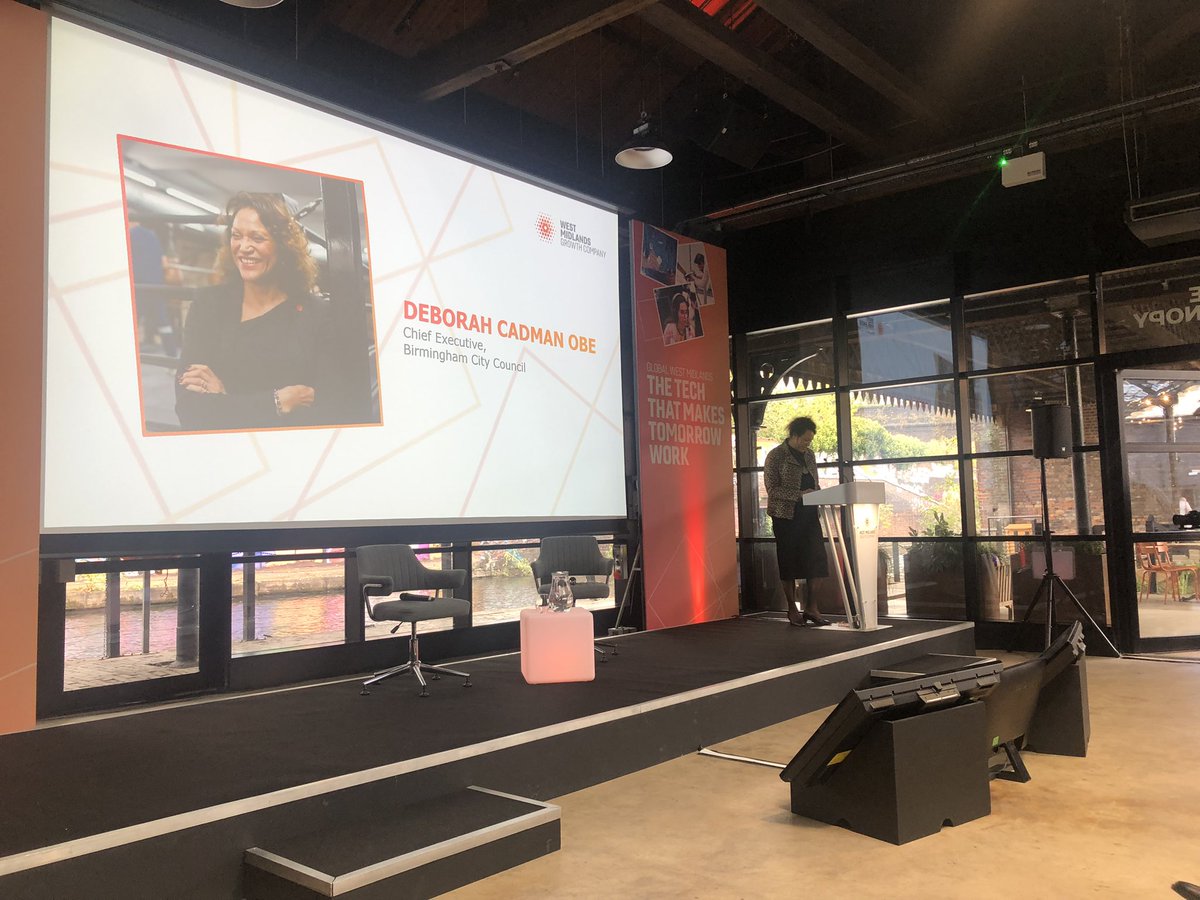 “The West Midlands is the UK’s most established tech sector outside of the capital” Great start by @Cadman1Deborah on why our Global West Midlands event is so important. We’re in for a showcase of our regions thriving sectors and more! #TheTechThatMakesTomorrowWork