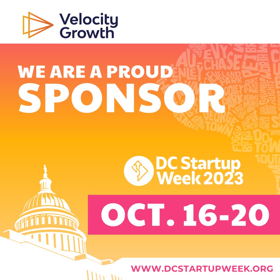 Amazing event happening in Washington DC this week. Check out <a href="/DCstartupweek/">DC Startup & Tech Week</a> !