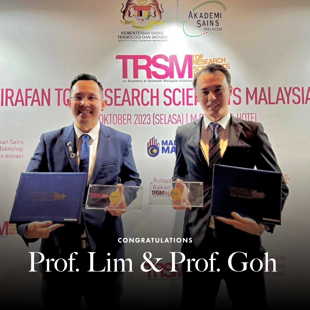 Congratulations for the excellent achievement! 👏
We are proud to congratulate Professor Goh Bey Hing of Sunway University and Professor Lim Weng Marc of Sunway Business School. They are 2023 Top Research Scientists Malaysians.
#AClassAbove #MostHappeningCampus