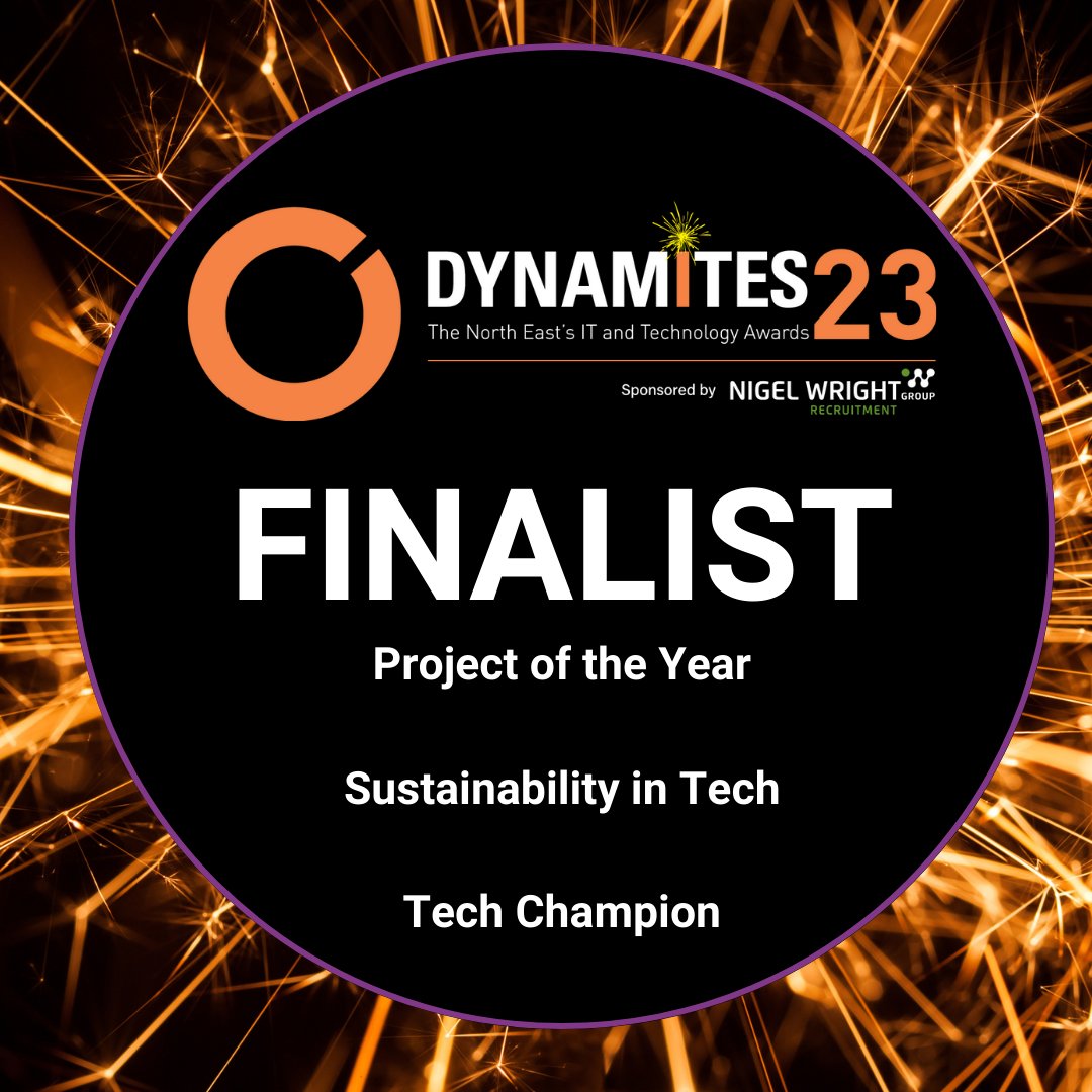 🌟Our success at driving down offshore wind costs and accelerating deployment through productivity enhancing tools has been recognised by <a href="/dynamonortheast/">Dynamo North East</a>. 
 
We've been shortlisted for three #DynamitesAwards:
➡ Project of the Year
➡ Sustainability in Tech
➡ Tech Champion
