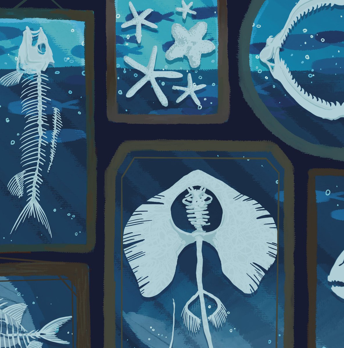 my_srtg's tweet image. かわちい！！！🐟
#つくしのブックカバー展制作中