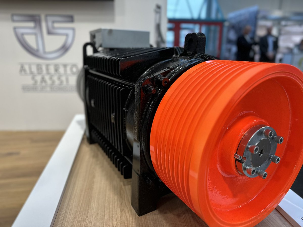 Day 2 of Interlift. Make you see Aaron Yeo  and Stuart Barber  on the Alberto Sassi S.p.A. Stand. Hall 7 stand 7012