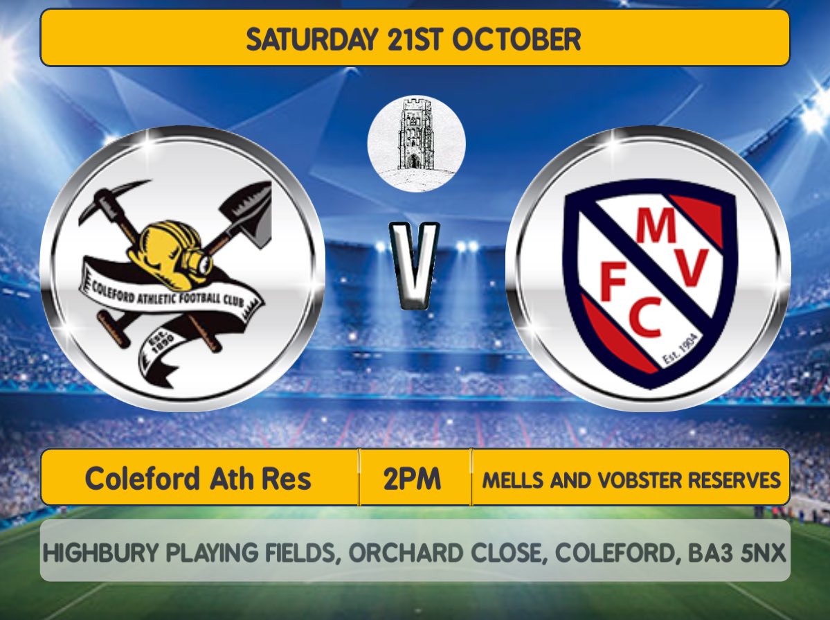 Mells & Vobster F.C (@mellsfc) on Twitter photo This weekend sees the first team play at our home pitch for the first time this season following pitch improvements, and host <a href="/haydonsports19/">Haydon Sports</a>
The reserves play the first local derby this season making the short trip to <a href="/ColefordAth1890/">Coleford Athletic</a> reserves.
#UpTheMells ⚽️🔴⚫️ This weekend sees the first team play at our home pitch for the first time this season following pitch improvements, and host <a href="/haydonsports19/">Haydon Sports</a>
The reserves play the first local derby this season making the short trip to <a href="/ColefordAth1890/">Coleford Athletic</a> reserves.
#UpTheMells ⚽️🔴⚫️