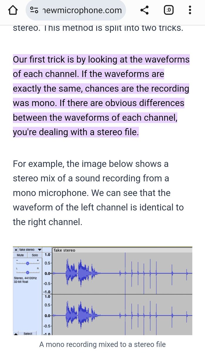 7lVlDi's tweet photo. @itranslate123 By the way, the audio is clearly a montage.

If the sound wave forms are similar it means its mixed in a studio. A call or a recording would have different waveforms not similar. https://t.co/3H36IHAPbN