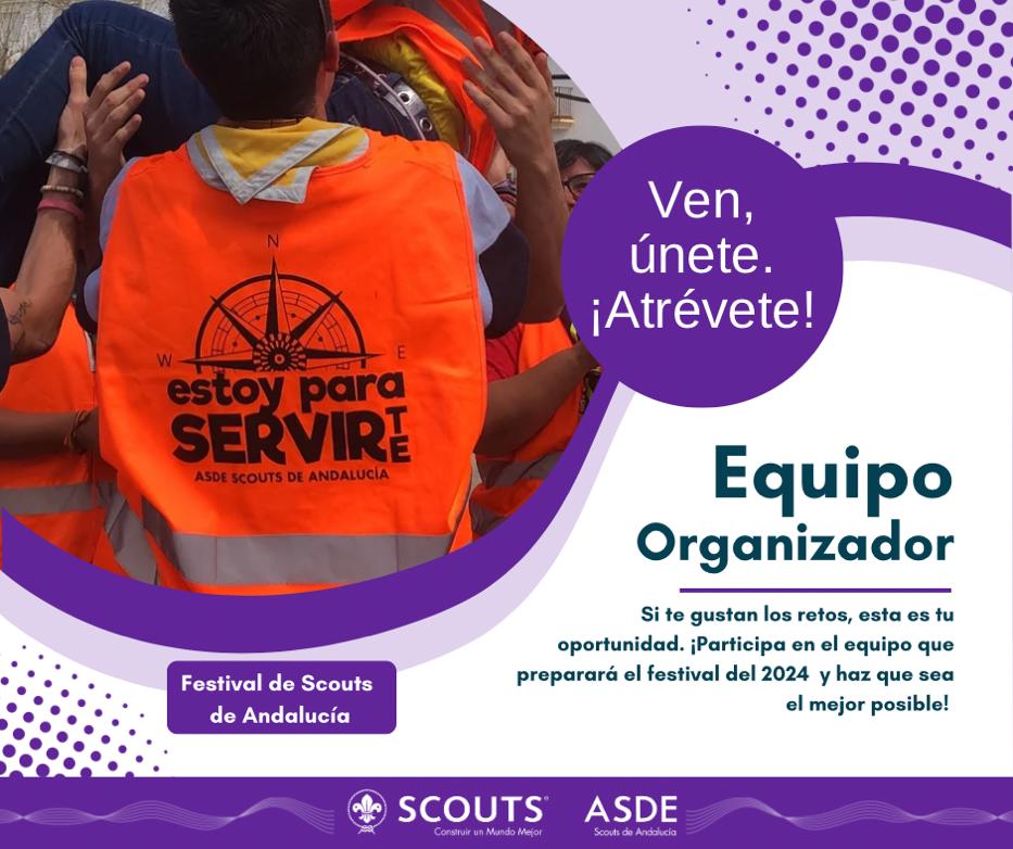 ¿Te gustan los retos?

Ven y forma parte del equipo organizador del Festival de la Canción 2024 de ASDE Scouts de Andalucía.

¿Te atreves?

 forms.gle/WqLmm7fVnseXRV…

#SoyScoutEnAndalucía 
#SomosScoutsDeAndalucía