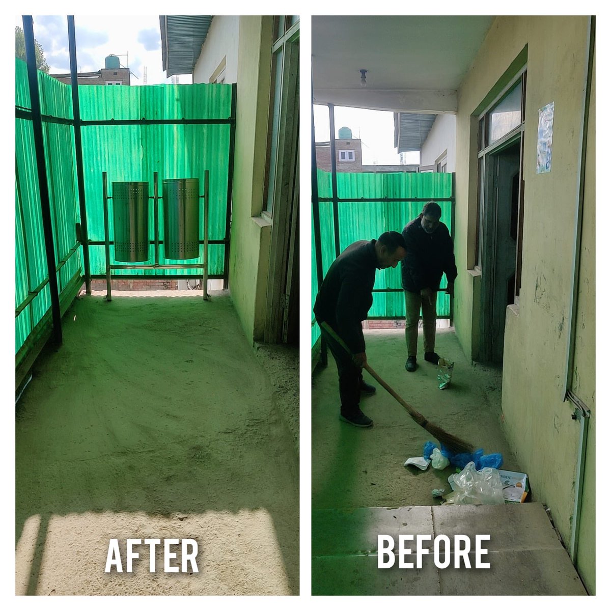 dicbudgam's tweet photo. Today Dustbins were installed at Tehsil Office B.K.Pora under Swachhta Special campaign 3.0. #SwachhtaCampaign #SpecialCampaign3.0 ⁦@SwachSurvekshan⁩ ⁦@SwachhBharatGov⁩ ⁦@diprjk⁩ https://t.co/vh9H9mj3im