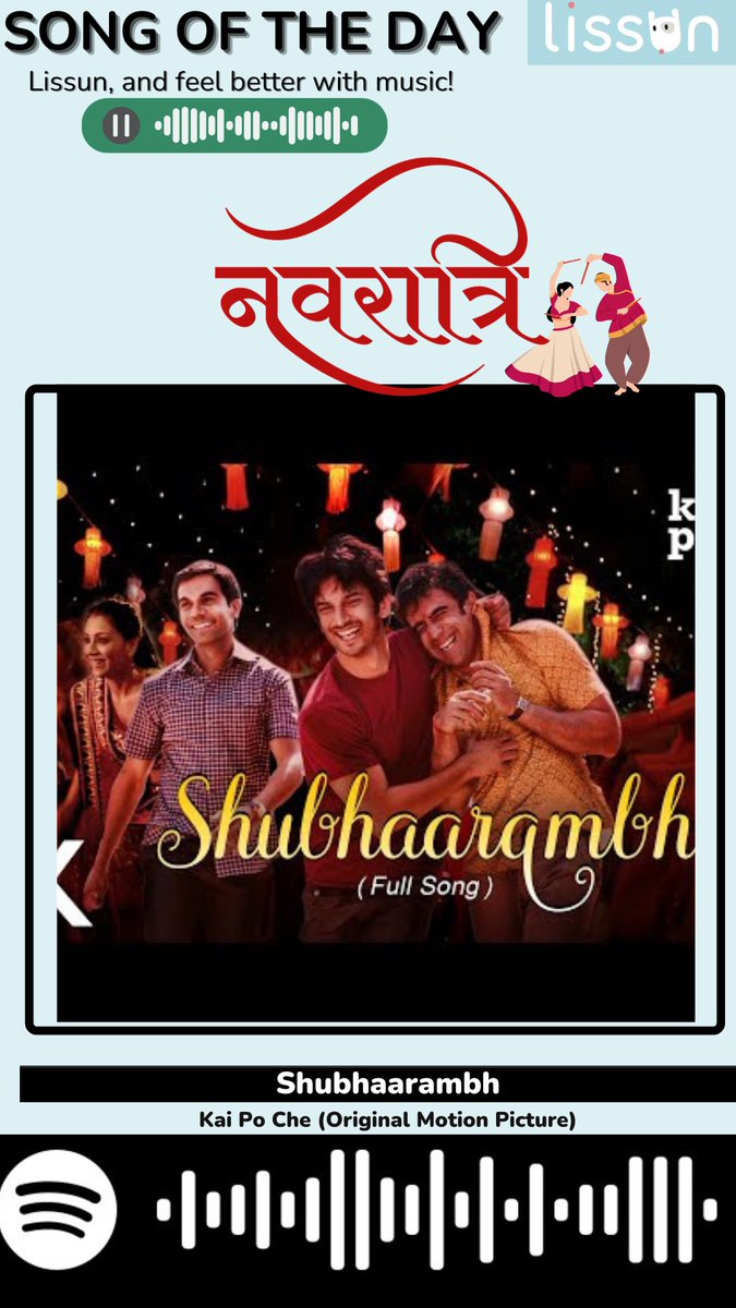 'Unleash Your Inner Durga! 🦁 Time to Conquer Stress & Anxiety. Your Daily Dose of Positivity is Here! 🧘‍♀️' #Navratri2023 #Navratri #ShubhNavratri #SSR #amitsadh #rajkumarrao #mentalhealth #SongOfTheDay #MentalHealthAwareness #MentalHealthMatters #lissuntosongs