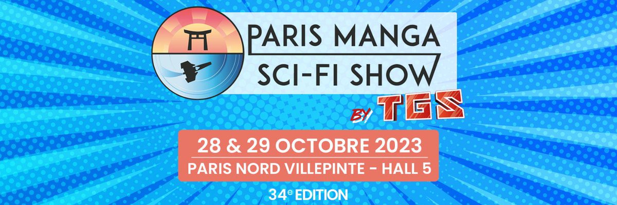 On se donne RDV les 28 et 29 octobre prochains sur la <a href="/ParisManga/">🌟Paris Manga & Sci-Fi Show by TGS🌟</a> 🔥

Des customs, du gaming, du montage PC, du Sim Racing 🎮

Et on sera accompagnés de nos amis du <a href="/FPG_CreativeLab/">FPG Creative Lab ➡️ Japan Expo</a> 💪
