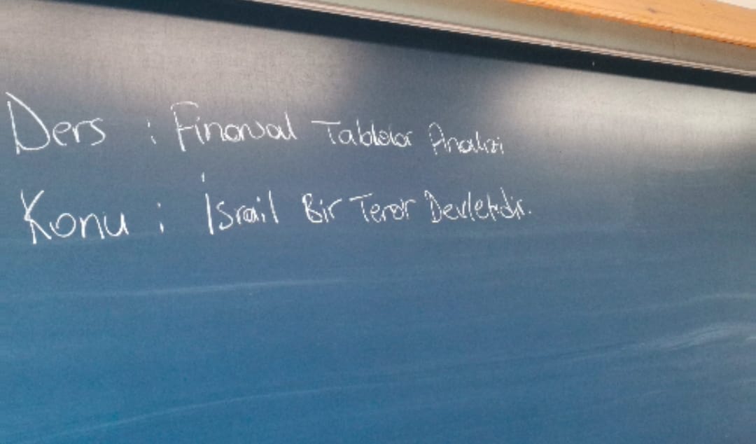 Bugün öğrencilerime anlatacağım daha önemli bir konu yoktu...