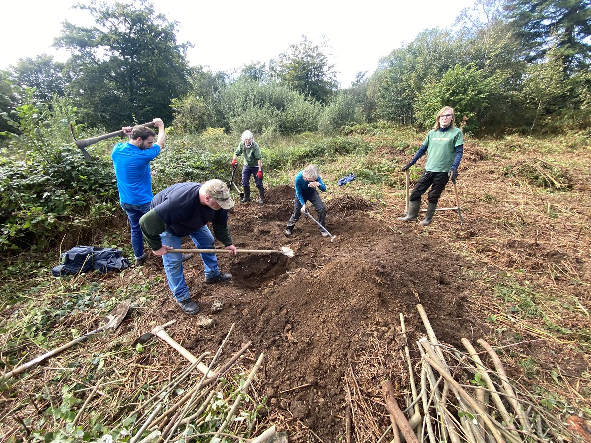 Our volunteers have generously given over 400 hours to support our ecology and habitat management work this September.🌿 We’d like to thank everyone for the support, we couldn’t have done it without you! #ItsYourOutdoors