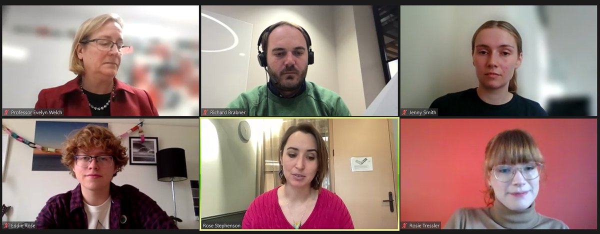 HEPI_news's tweet photo. @StudentMindsOrg @UPP_Foundation We're off! Delighted to have this fantastic panel: @richardbrabner at @UPP_Foundation, @rosietressler and Jenny Smith of @StudentMindsOrg, @evelynwelch2013 from @BristolUni,  and Eddie Rose, student-staff rep at Students Organising for Sustainability. https://t.co/p6NSJWhpc6