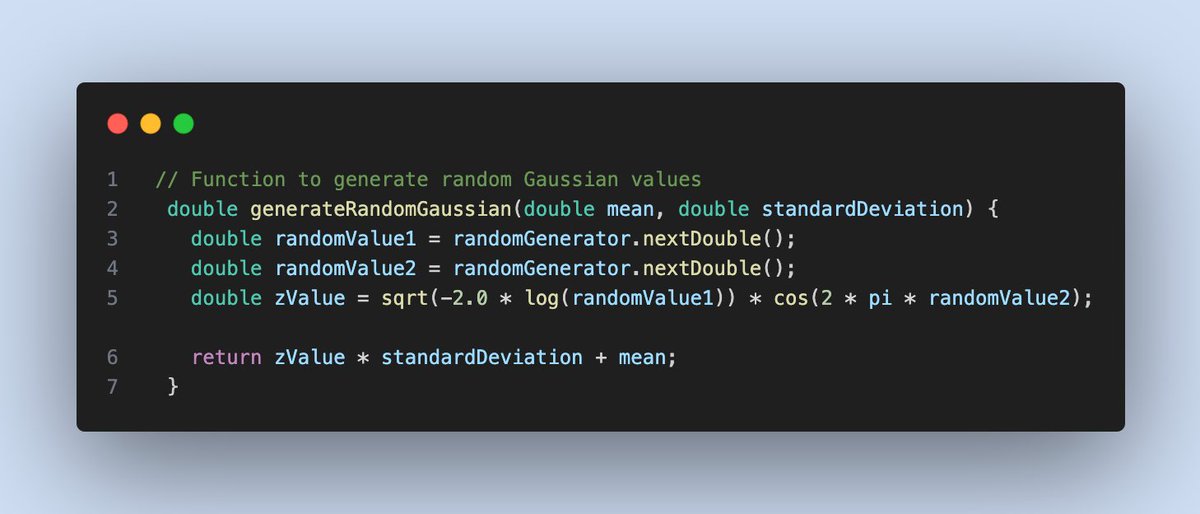 czarify's tweet photo. I aimed to keep things simple in my approach, so I decided to create a basic star animation using this distribution system. 

This way, I could grasp the fundamental concepts before diving into more complex ideas. 

Checkout my random Gaussian generator and star Animation built with #Flutter