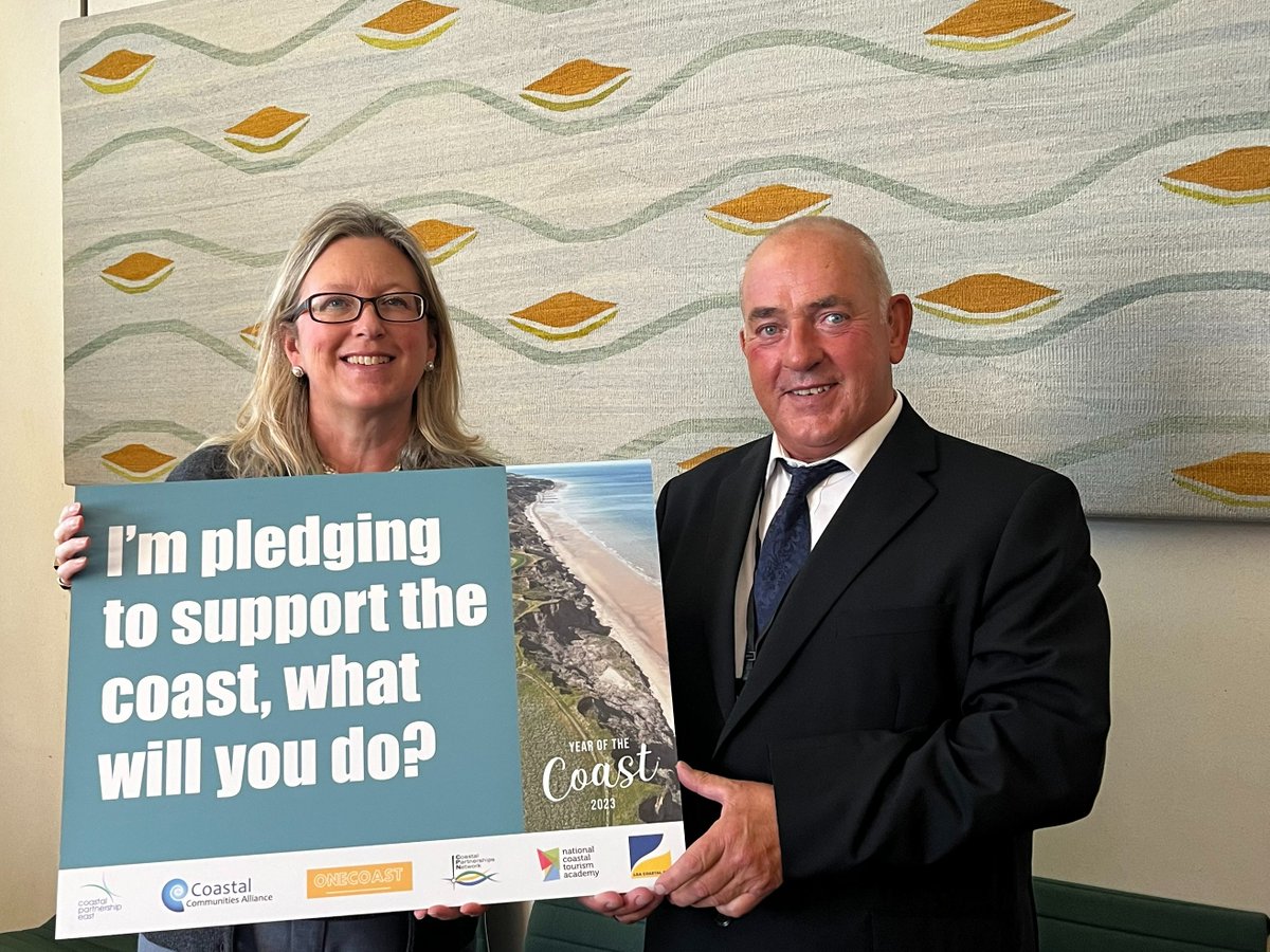 We were delighted yesterday that our Chair @SallyAnn1066 hosted the launch of the #CoastalPledge supported by @LGACoastalSIG obo #OneCoast coalition.

The Pledge for the Coast is for everyone to join & for more information see lgacoastalsig.com/pledge-for-the…