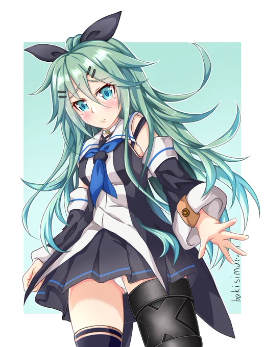 #目が疲れたから緑の作品が見たい 山風