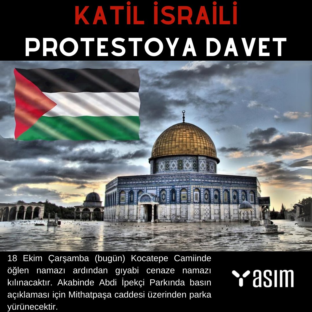 KATİL İSRAİLİ PROTESTOYA DAVET 
<a href="/avmuratcandogan/">Av. Murat Can Doğan</a>