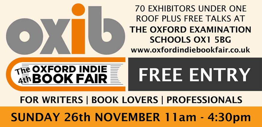 GoddardBooks's tweet photo. I'll be flogging and signing my #books at the #Oxford Indie Book Fair on Sunday 26th November.
This year the fair is being held in the rather swanky surroundings of the Oxford University Examination Schools. Free entry - Huzzah!
#OXIB https://t.co/MJYcO2Ax4d