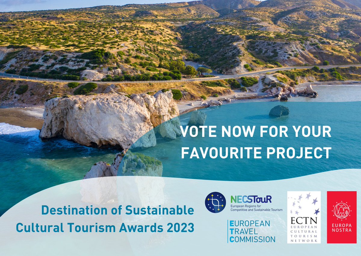 Today is the LAST DAY to cast your vote for the #CulturalDestination2023 🏆! Vote now for the entries you think best celebrate local #heritage and encourage #sustainable and #smart #tourism 👉 bit.ly/3ZkP17s The winners will be revealed tomorrow. Stay tuned!